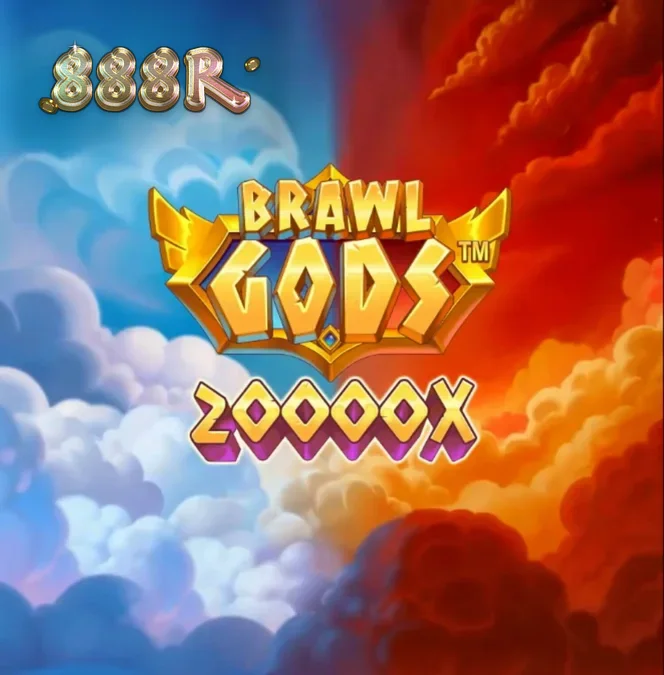 Tampilan visual slot Brawl Gods dengan tema Zeus dan Hades