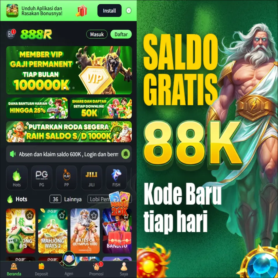 888r Masuk